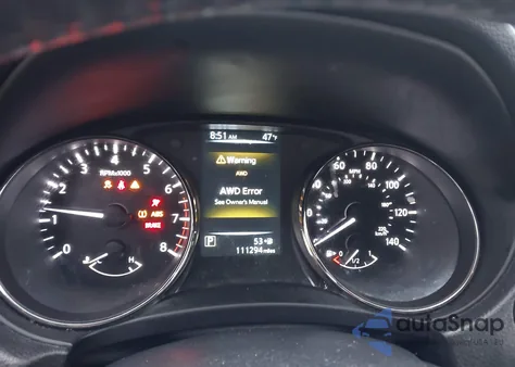 2017 Nissan Rogue Sv from USA, damaged, VIN KNMAT2MV3HP520516